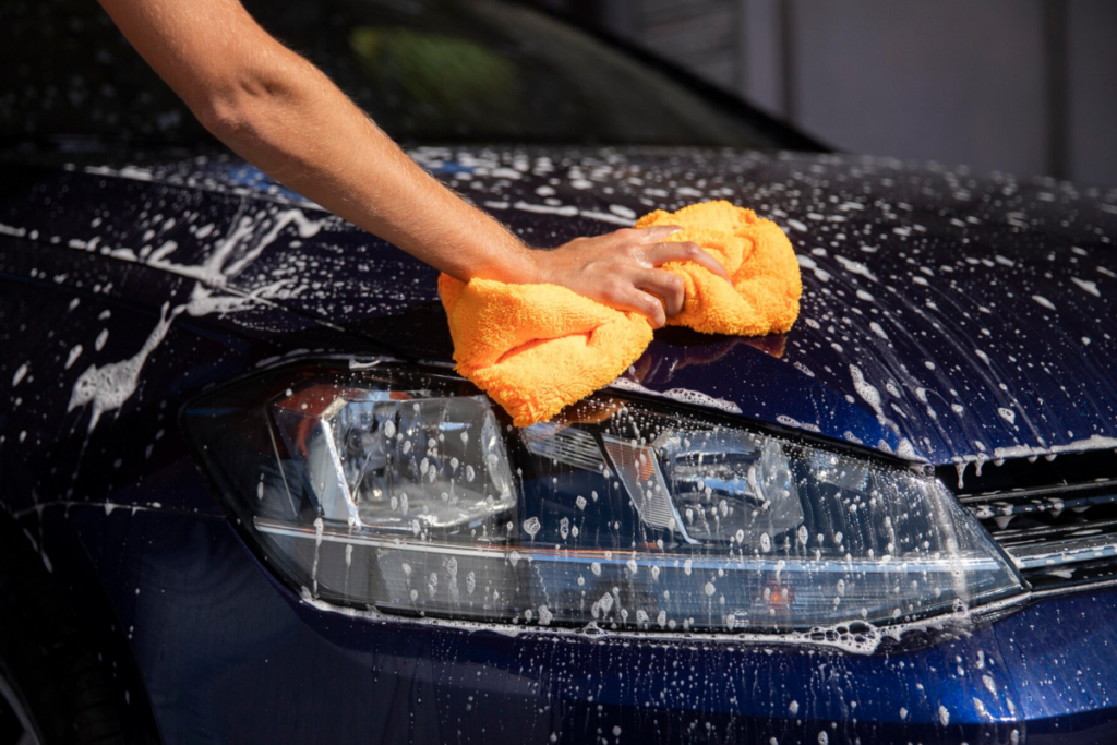 basic car wash after ceramic coatings