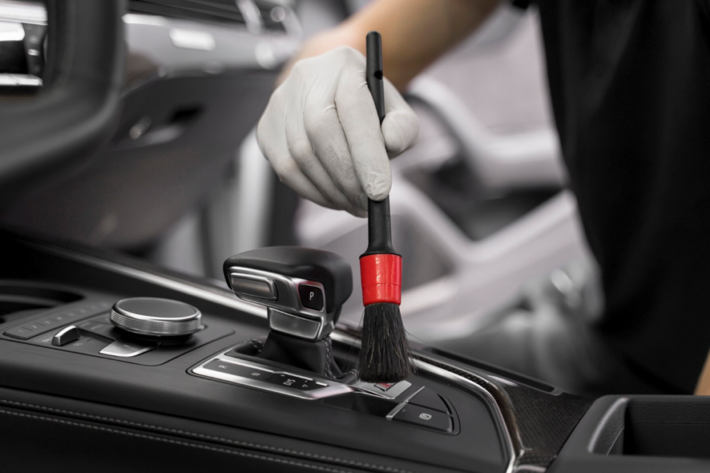 interior car detailing